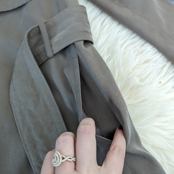 BANANA REPUBLIC - Soft Trench Coat - Picture 9 of 14